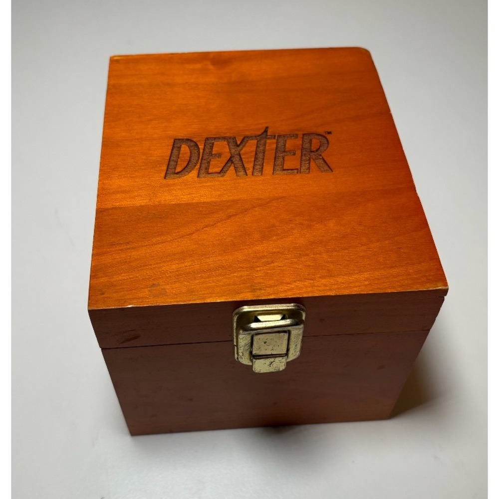 DEXTER Collectors Coaster Box | Blood Splatter Slides